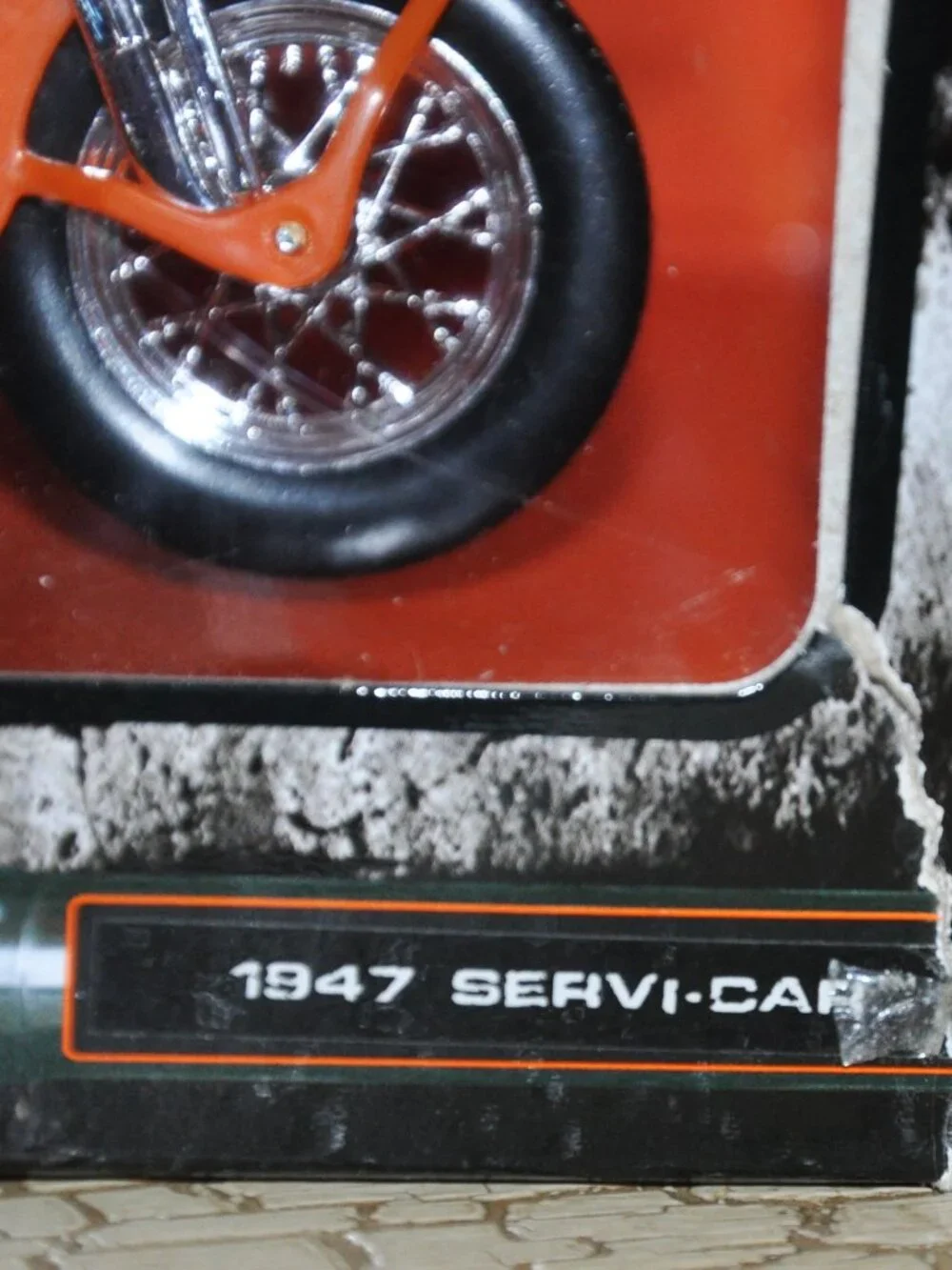 Vintage 1947 Harley Davidson Servi-Car Motorcycle